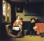 Nicolaes maes The Naughty Drummer Boy china oil painting artist